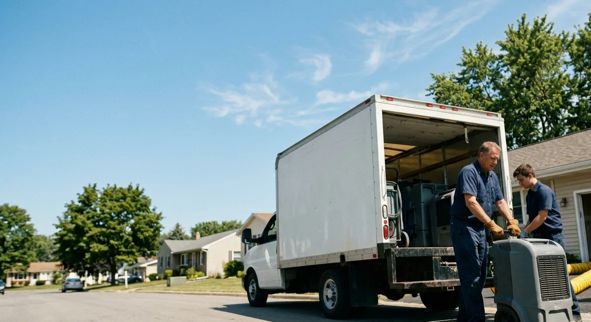 Water Damage Cleanup in Deshler, OH near me